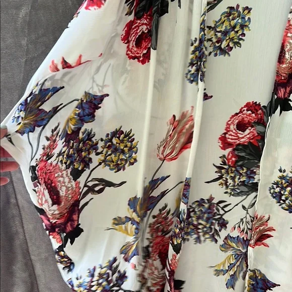 Umgee Multicolor Floral Kimono S/M - Picture 3 of 4